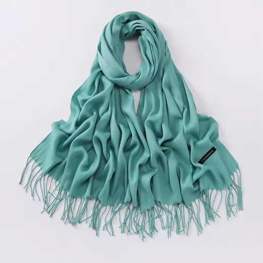 Cashmere Pashmina - Sea Green