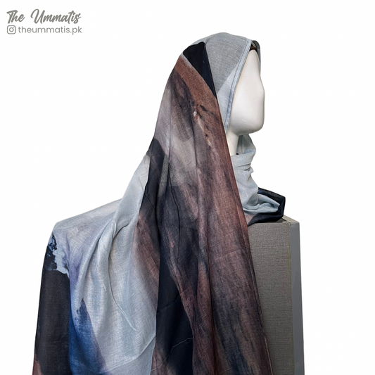 Modal-like Lawn Hijab - Dusky