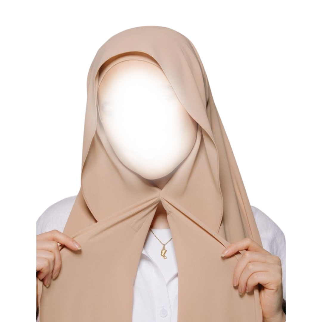 Instant Magnet Hijab - Dust Brown