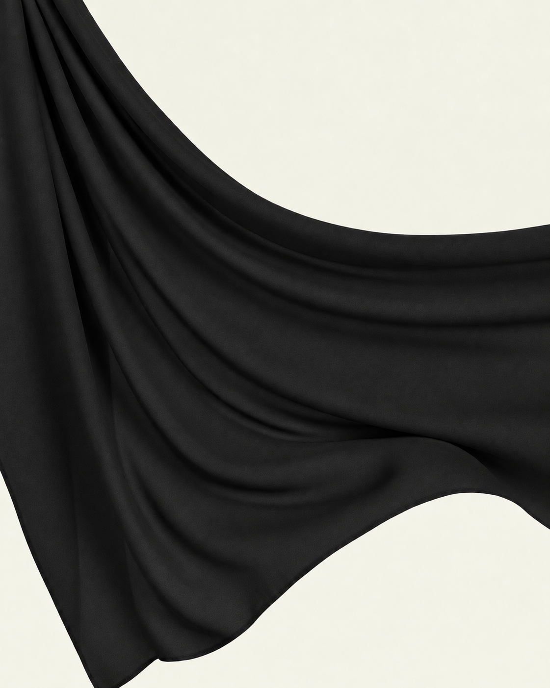 Malaysian Georgette - Black