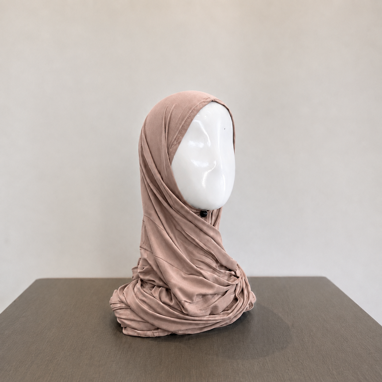 Bamboo Jersey Hijab - Mocha