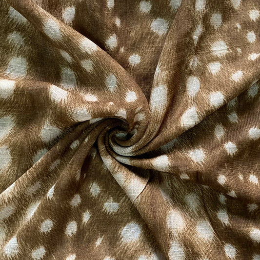 Deer Print - Brown
