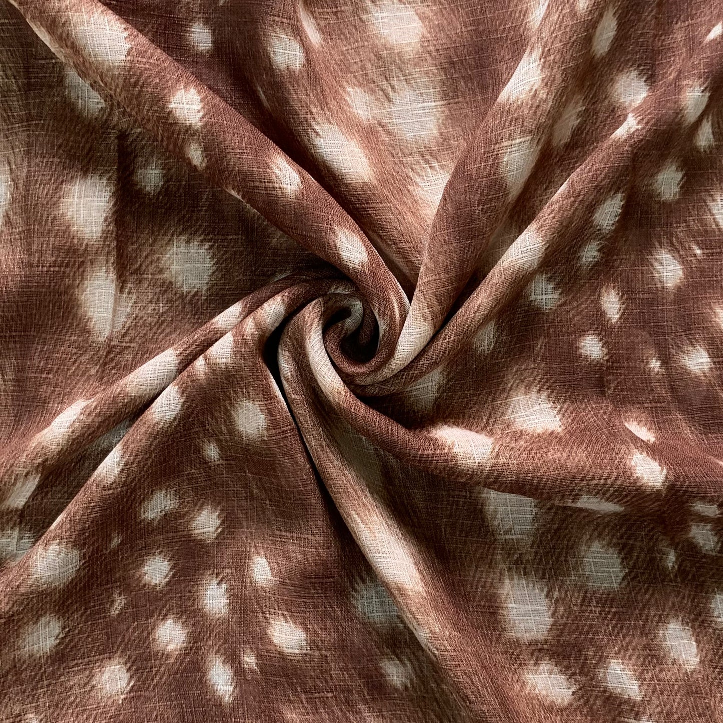 Deer Print - Burnt Umber