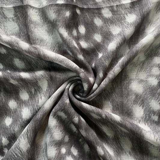 Deer Print - Grey