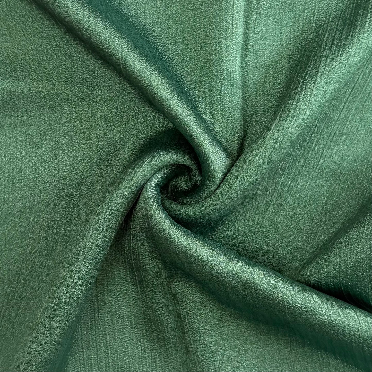 Crinkle Silk - Fern Green