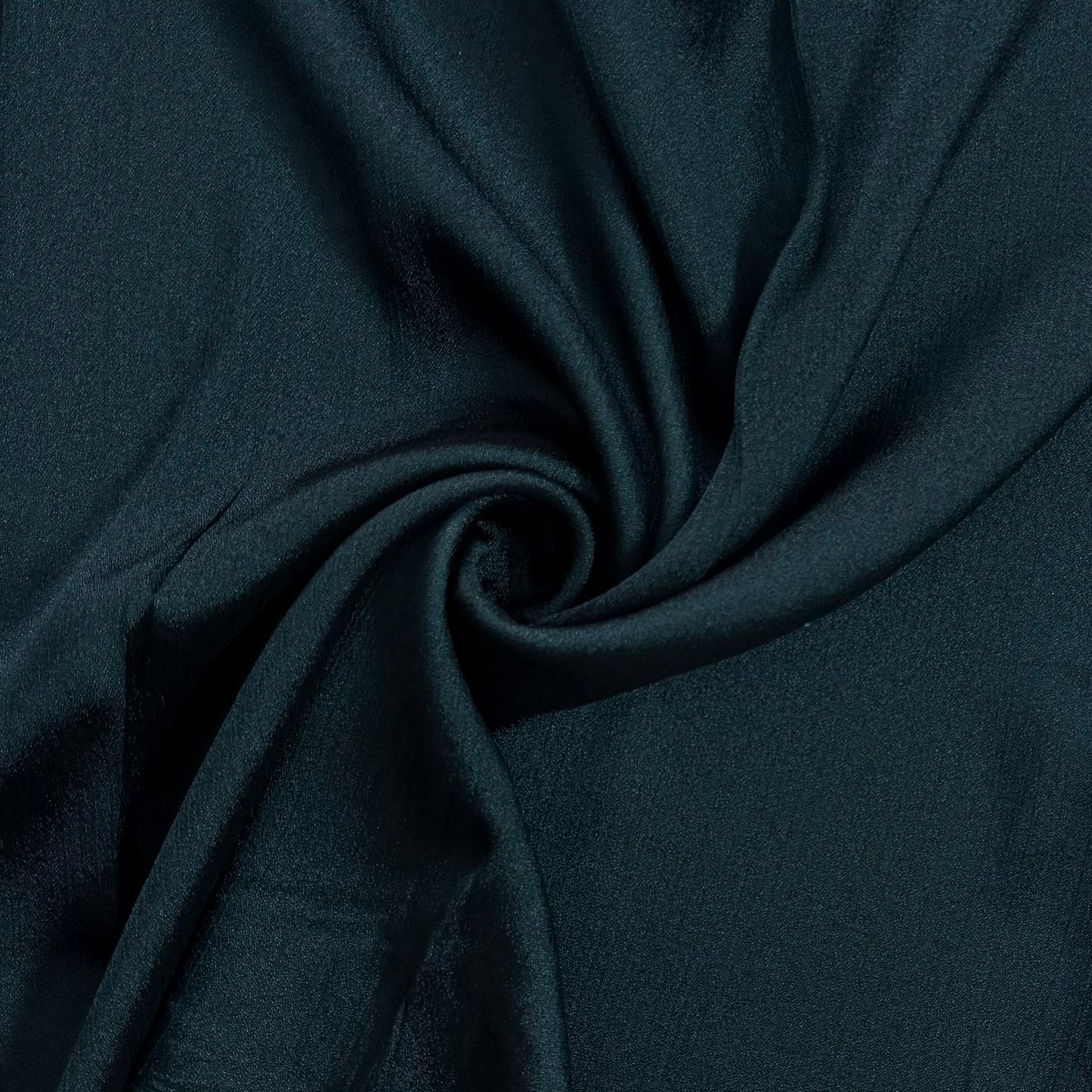 Crinkle Silk - Teal Green