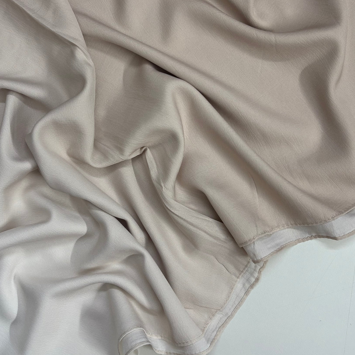 Ombre Modal Satin - Ice Latte