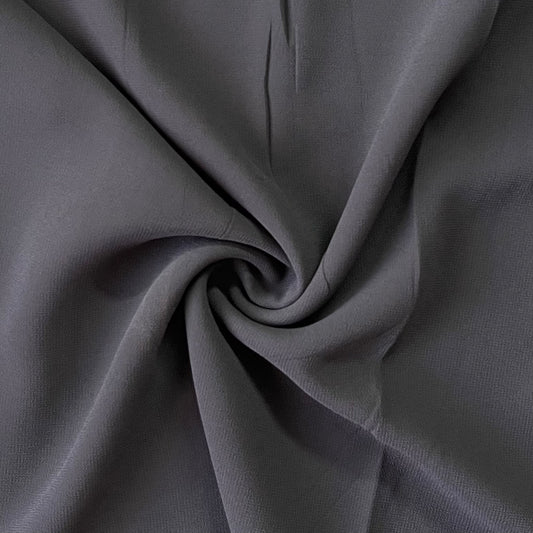 Chiffon Georgette - Charcoal