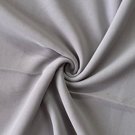 Chiffon Georgette - Pearl Grey