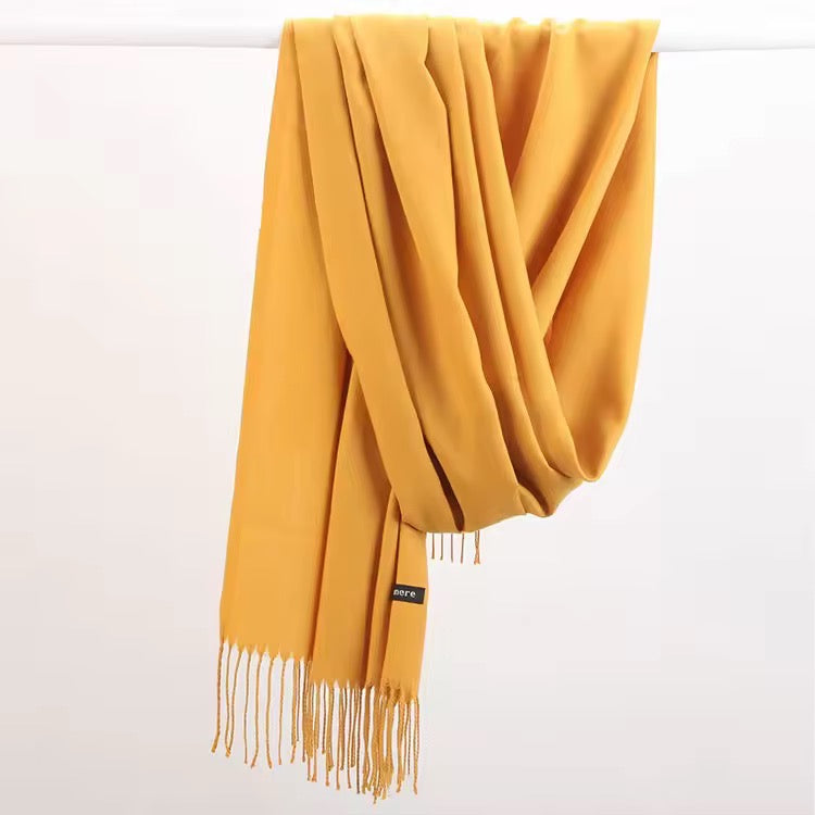 Cashmere Pashmina - Yellow