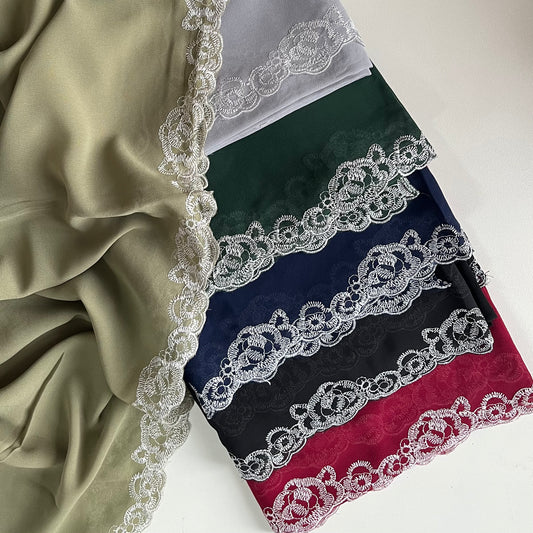 Embroidered Chiffon