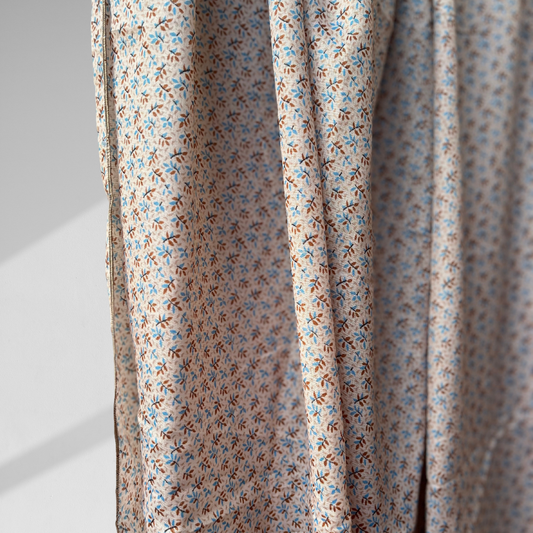 Namaz Chadar Dupatta - Beige Petals