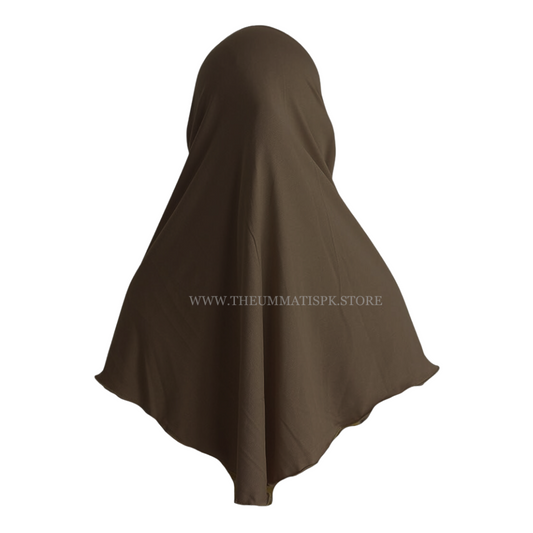 Kids Ready to Wear Scarves - Dark Brown