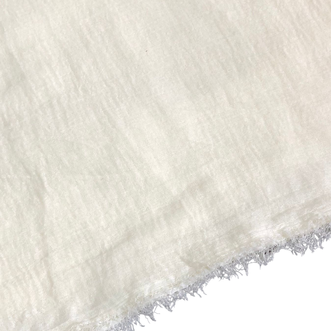 Cotton Crimps - Milky White