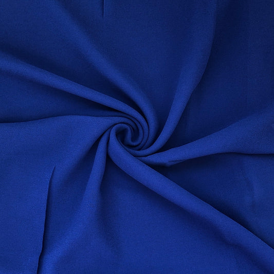 Chiffon Georgette - Bright Blue