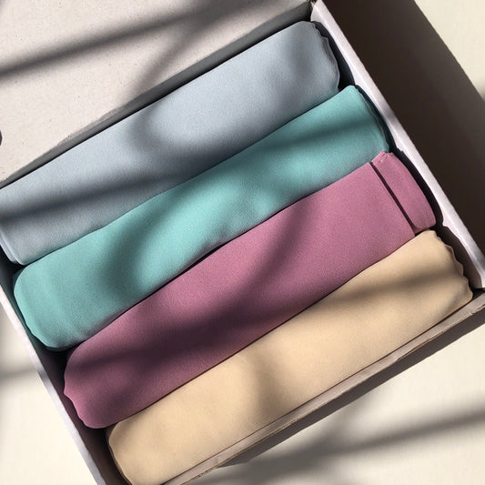 Georgette chiffon ( pastels)
