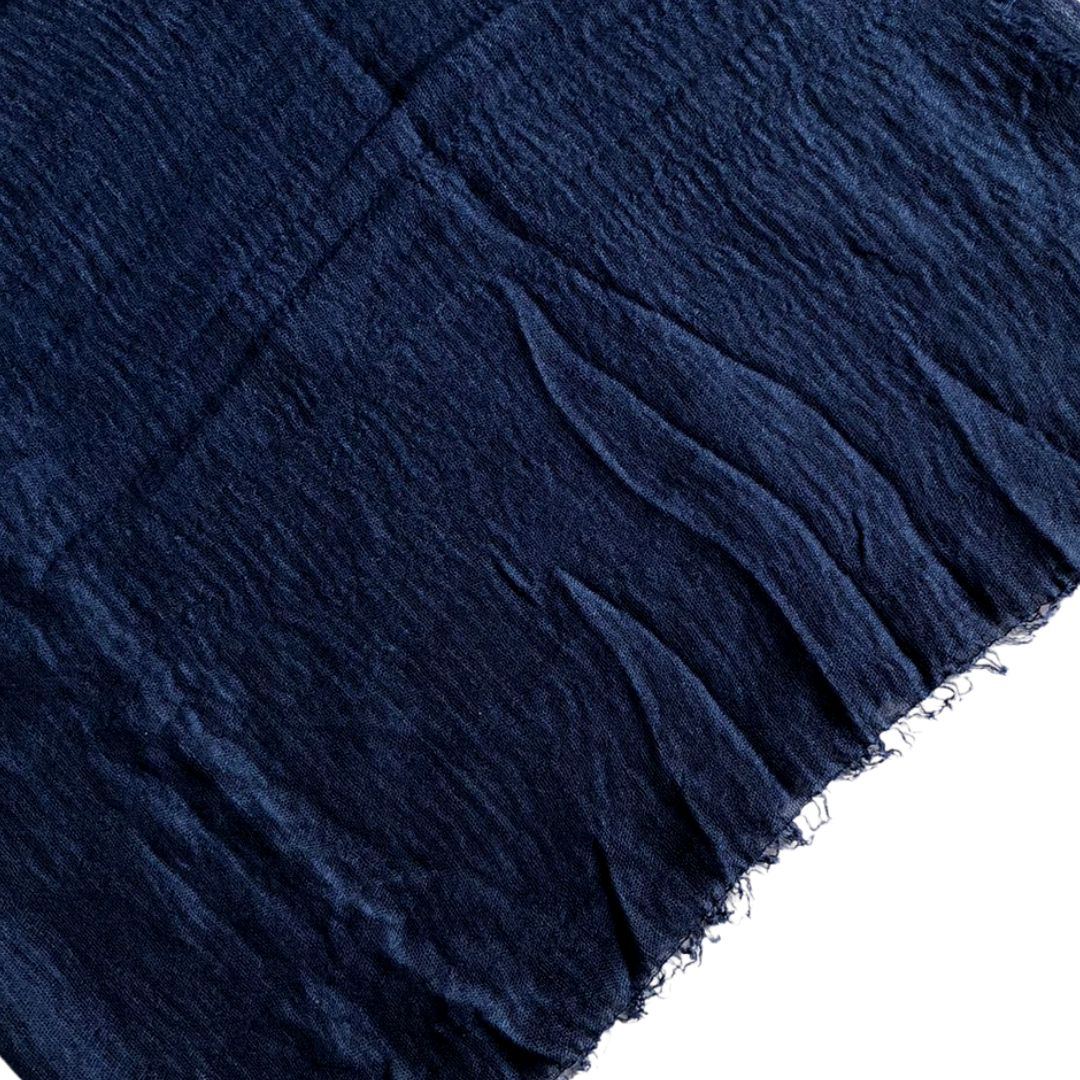 Cotton Crimps - Navy