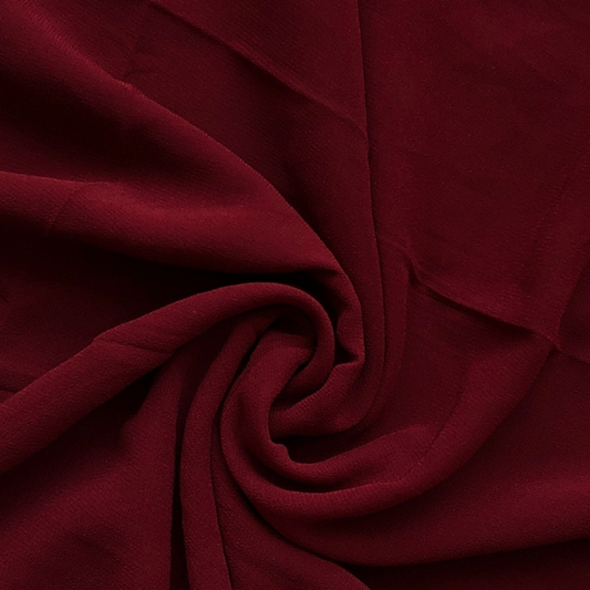 Chiffon Georgette - Scarlet Red