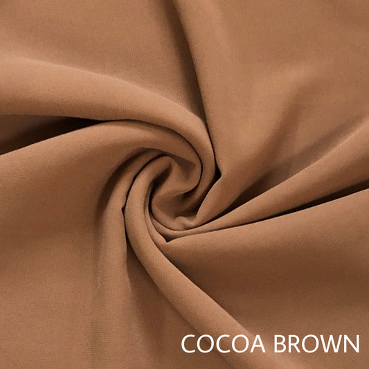 Chiffon Georgette - Cocoa Brown